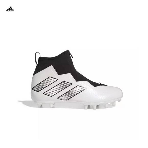 NEW ADIDAS men's nasty fly 2e football shoes in white - Picture 1 of 6